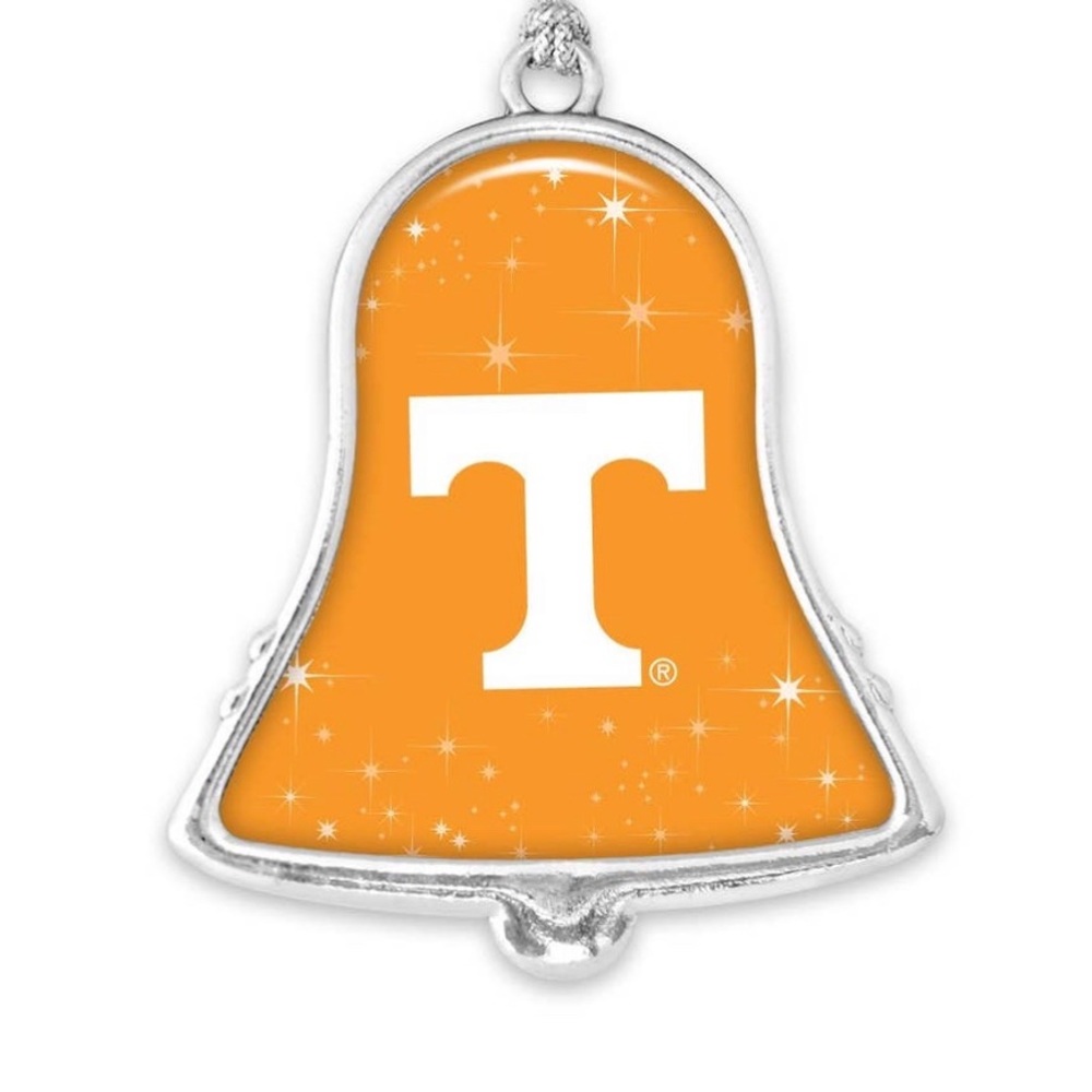 Tennessee Volunteers NCAA Bell with Stars Ornament